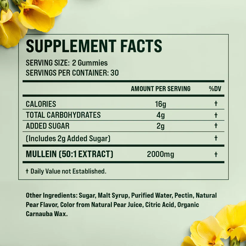 Nutralife's Own Mullein Gummies