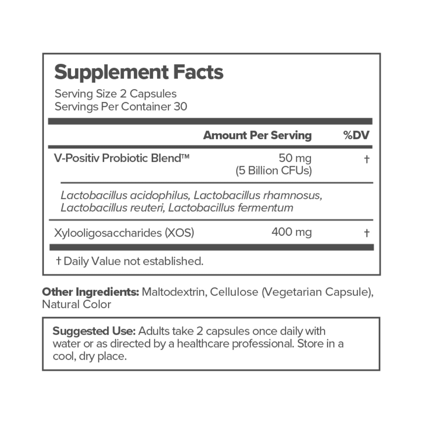 All-Natural Vaginal Probiotics