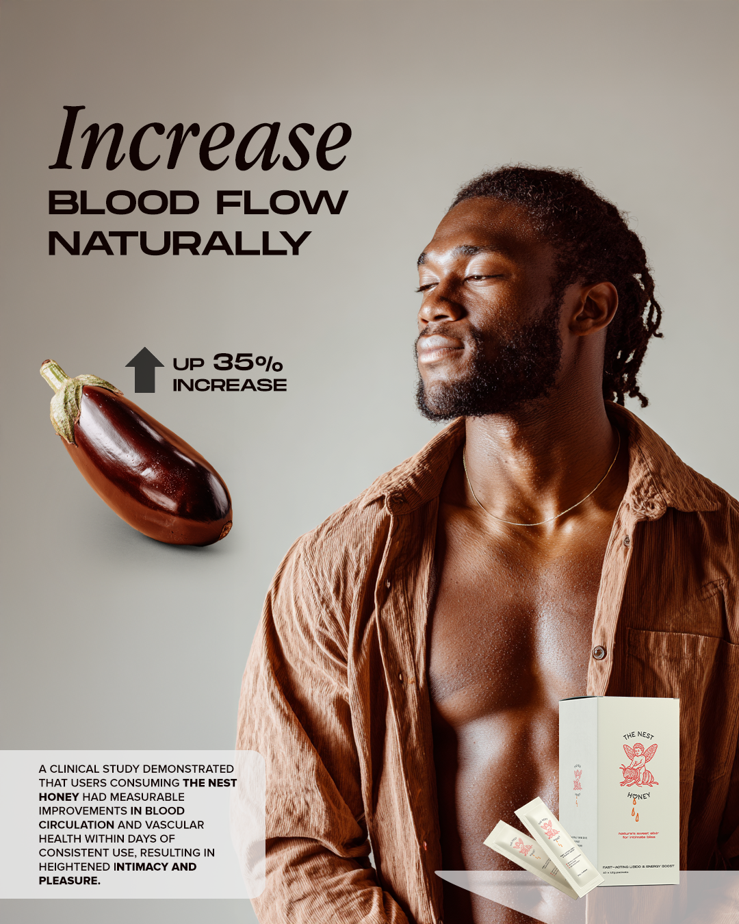 The Nest Honey™ – Male Performance Manuka Honey Sticks